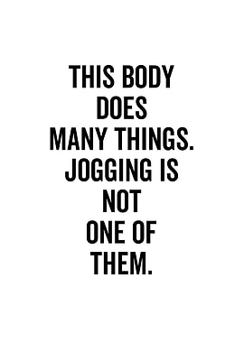 This Body Does Many Things