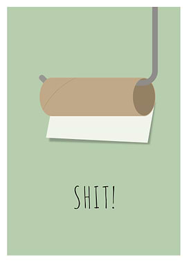 Funny toilet paper Bath