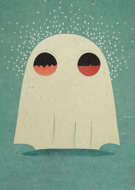 Cute ghost monster