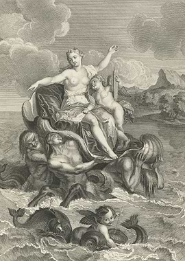Venus With Nereid Nymphs