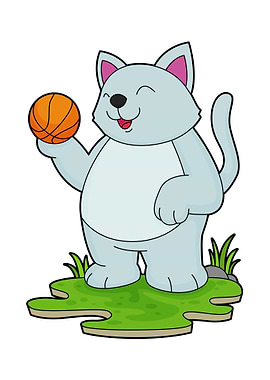Cat Basketball Sports