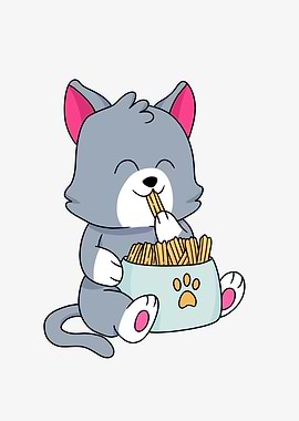 Cats Eat Ramen