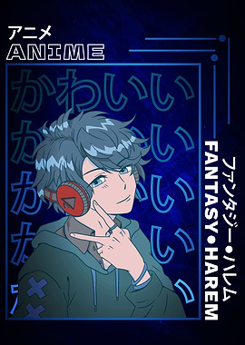 Anime Reverse Harem Art