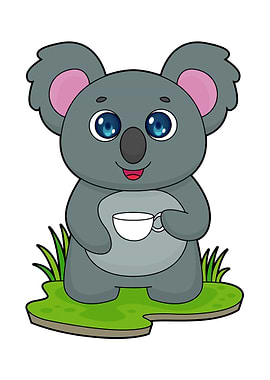 Koala Coffee Cup