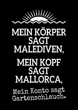 Malediven Mallorca Garten