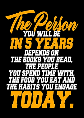 Person In 5 Years Habits