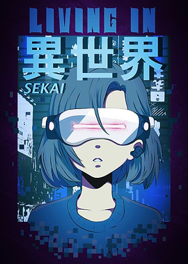 Virtual Reality Anime Girl