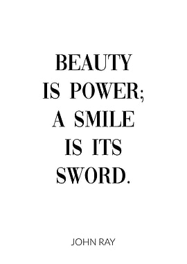 Beauty Power Smile Love