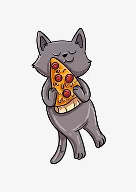 Cat Pizza Gift Idea
