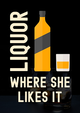 Funny Liquor Sign