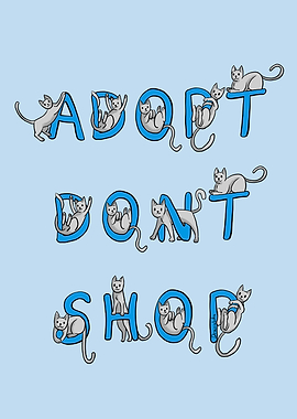Adopt Dont Shop Cute Cats