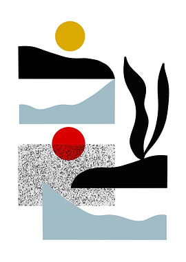 Minimal Sun Hills Landscap