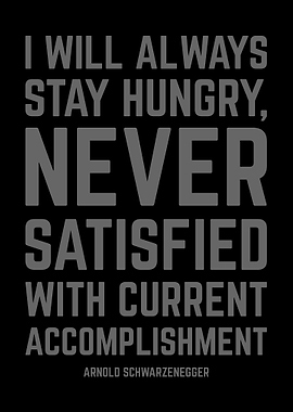 Stay Hungry