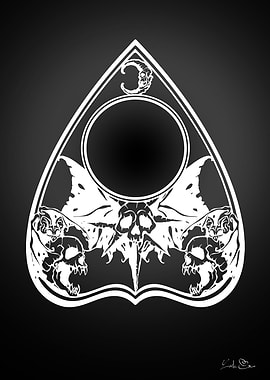Spiritboard Planchette Bat