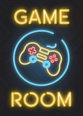 Video Game Room Neon Sign