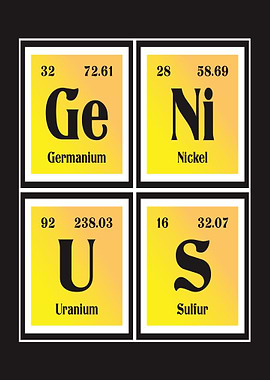 Genius Table of Element