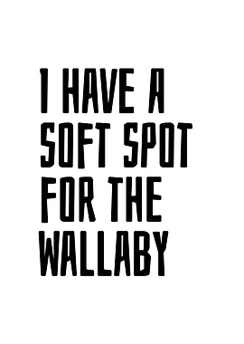 Soft spot for the wallaby