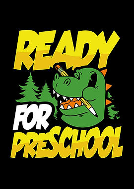 Dino ready for preschool