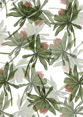 Aster Flower Pattern 09