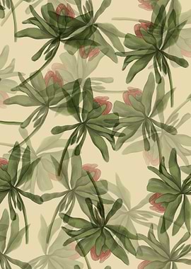 Aster Flower Pattern 08