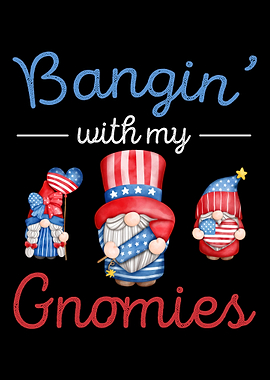 Patriotic Gnomes 4th July