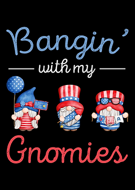 4th July Gnomes Patriotic
