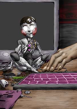 Tiny Android Toy Boy