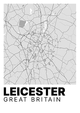 Leicester Map