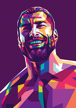 Chad in Pop Art Style 1