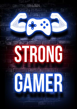 Strong gamer gym fitness