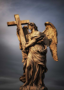 Angel Carrying The Cross