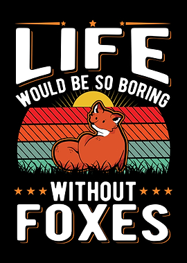 Cute Red Fox Gift