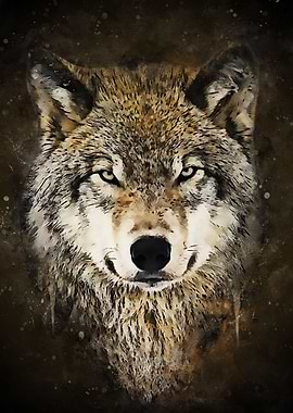 Wolf Watercolors