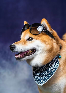 Fashion Shiba Inu Dog