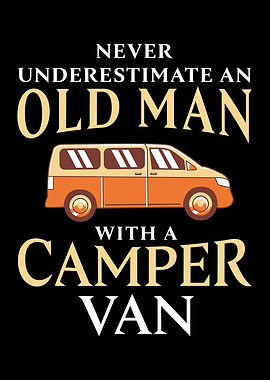 Old Man Camper van Funny