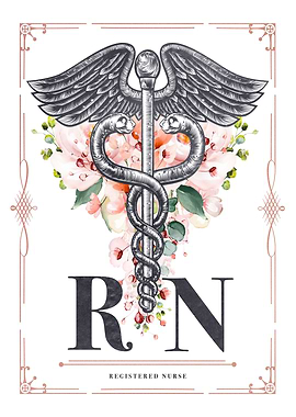 RN with Flowers