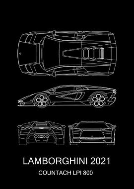 lamborghini countach 2021