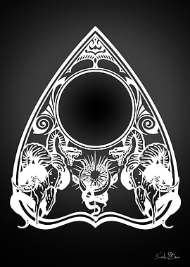 Board planchette Devil