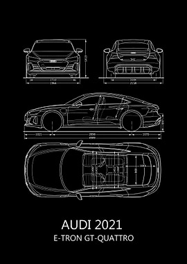 Audi e tron GT Quattro2021