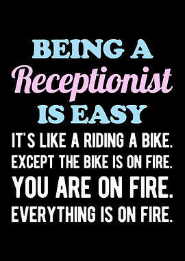 Receptionist Funny