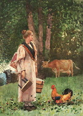 The Milk Maid 1878