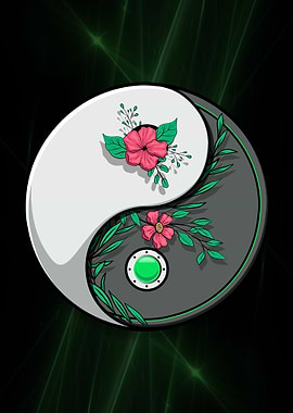 Biopunk Symbol Yin Yang