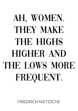 Nietzsche Women Quote