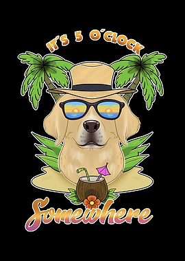 Labrador Drinking Beach