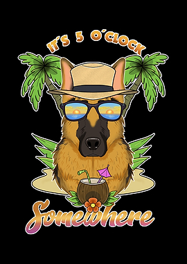 German Shepherd Beach