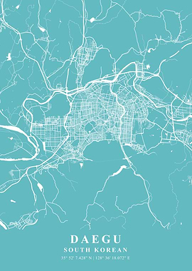 Daegu Beach Plane Map