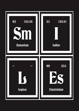 Smiles Periodic Table