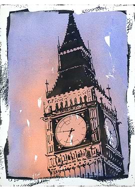 Big Ben London artwork