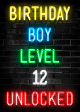 BIRTHDAY BOY LEVEL 12