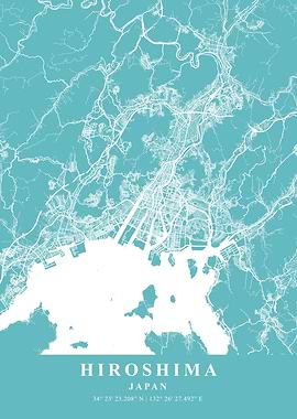 Hiroshima Beach Plane Map
